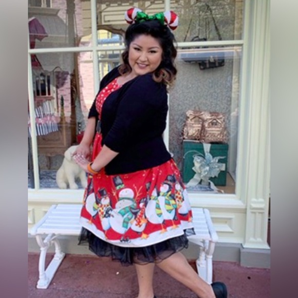 Holiday Christmas Vintage Style Dress - Picture 10 of 10